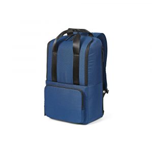 Sac de sport bleu publicitaire personnalisable
