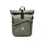 Sac à dos vert kaki personnalisable publicitaire