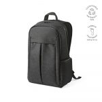 Sac à dos noir personnalisable publicitaire