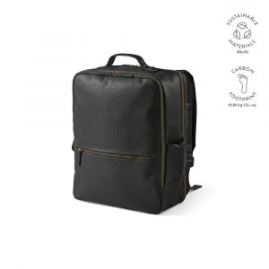 Sac à dos noir personnalisable publicitaire