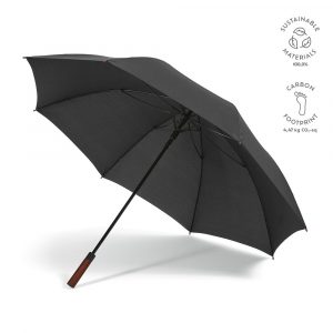 Parapluie noir personnalisable publicitaire