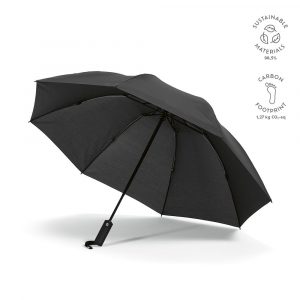 Parapluie noir personnalisable publicitaire