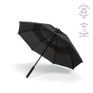 Parapluie noir personnalisable publicitaire