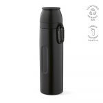 Thermos noir personnalisable publicitaire