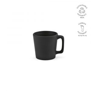 Tasse noir personnalisable publicitaire