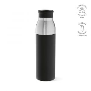 Bouteille noir personnalisable publicitaire