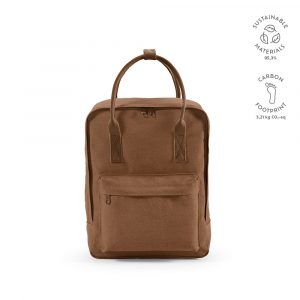 Sac à dos marron personnalisable publicitaire