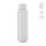 Bouteille double paroi blanc personnalisable publicitaire