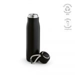 Bouteille noir personnalisable publicitaire