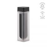 Bouteille noire personnalisable publicitaire