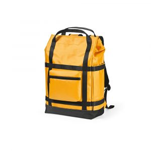 Sac à dos jaune publicitaire personnalisable