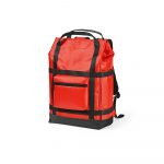 Sac à dos rouge publicitaire personnalisable