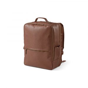 Sac à dos marron personnalisable publicitaire