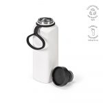 Bouteille isotherme noir personnalisable publicitaire