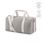 Sac de sport gris publicitaire personnalisable