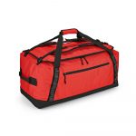 Sac de sport rouge publicitaire personnalisable
