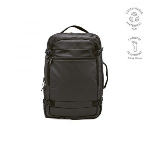 Sac à dos noir personnalisable publicitaire