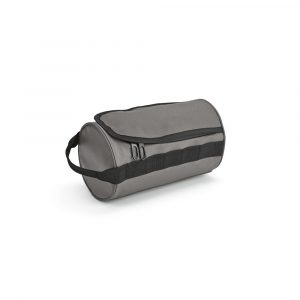Trousse de toilette grise publicitaire personnalisable