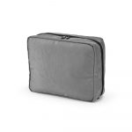 Trousse de toilette grise personnalisable publicitaire