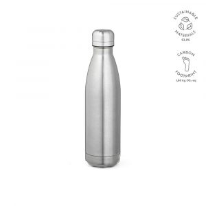 Bouteille argenté personnalisable publicitaire