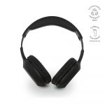 Casque noir personnalisable publicitaire