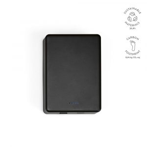 power bank noir personnalisable publicitaire
