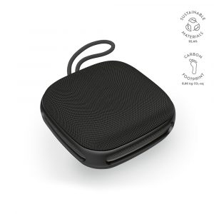 Enceinte noir personnalisable publicitaire