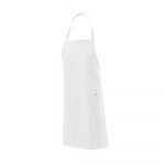 Tablier de cuisine blanc personnalisable publicitaire