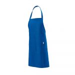 Tablier de cuisine bleu personnalisable publicitaire