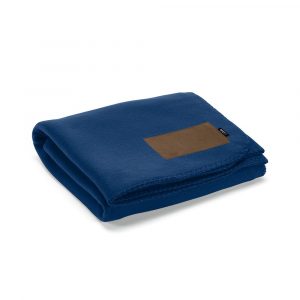 Couverture bleue personnalisable publicitaire