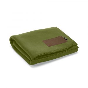 Couverture vert personnalisable publicitaire