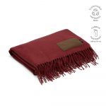 Couverture rouge personnalisable publicitaire