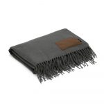 Couverture grise personnalisable publicitaire