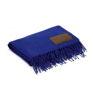 Couverture bleue personnalisable publicitaire