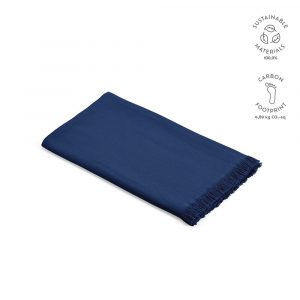 serviette bleu personnalisable publicitaire