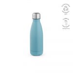Bouteille bleue clair personnalisable publicitaire
