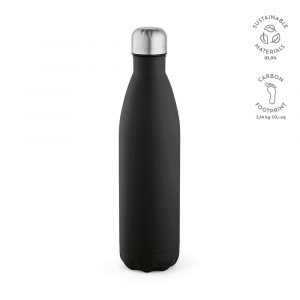 Bouteille noire personnalisable publicitaire