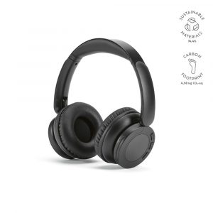 casque noir personnalisable publicitaire