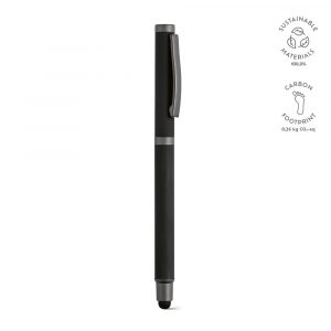 Stylo bille noir personnalisable publicitaire