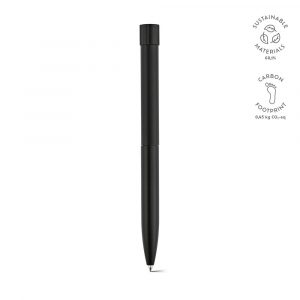 Stylo bille noir personnalisable publicitaire