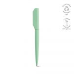 Stylo bille vert pastel personnalisable publicitaire