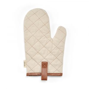 Gant de cuisine beige personnalisable publicitaire