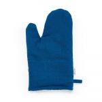 Gant de cuisine bleu personnalisable publicitaire