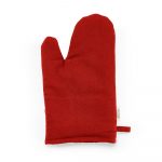 Gant de cuisine rouge personnalisable publicitaire