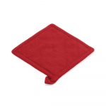 Gant de cuisine rouge personnalisable publicitaire