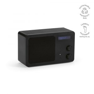enceinte noir personnalisable publicitaire