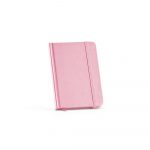 Carnet A6 rose personnalisable publicitaire