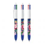 Bic Stylo 4 couleurs bleu personnalisable publicitaire