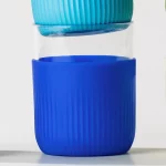Gobelet bleu publicitaire