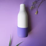 bouteille violet personnalisable publicitaire